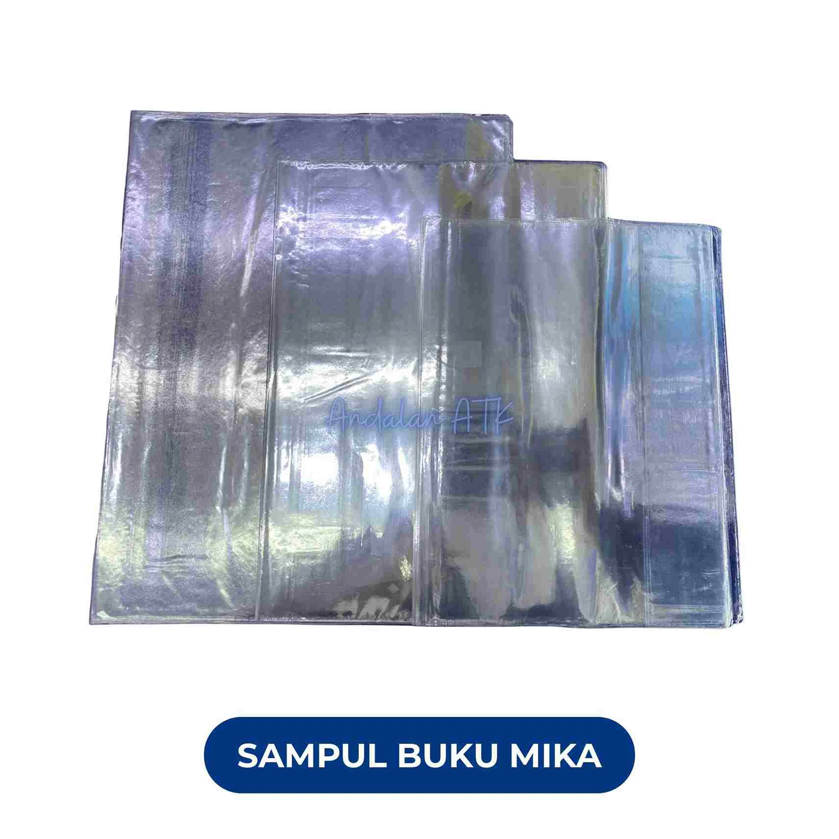 Sampul Buku Mika Plastik Isi 10 Lembar / Sampul Mika / Sampul Plastik